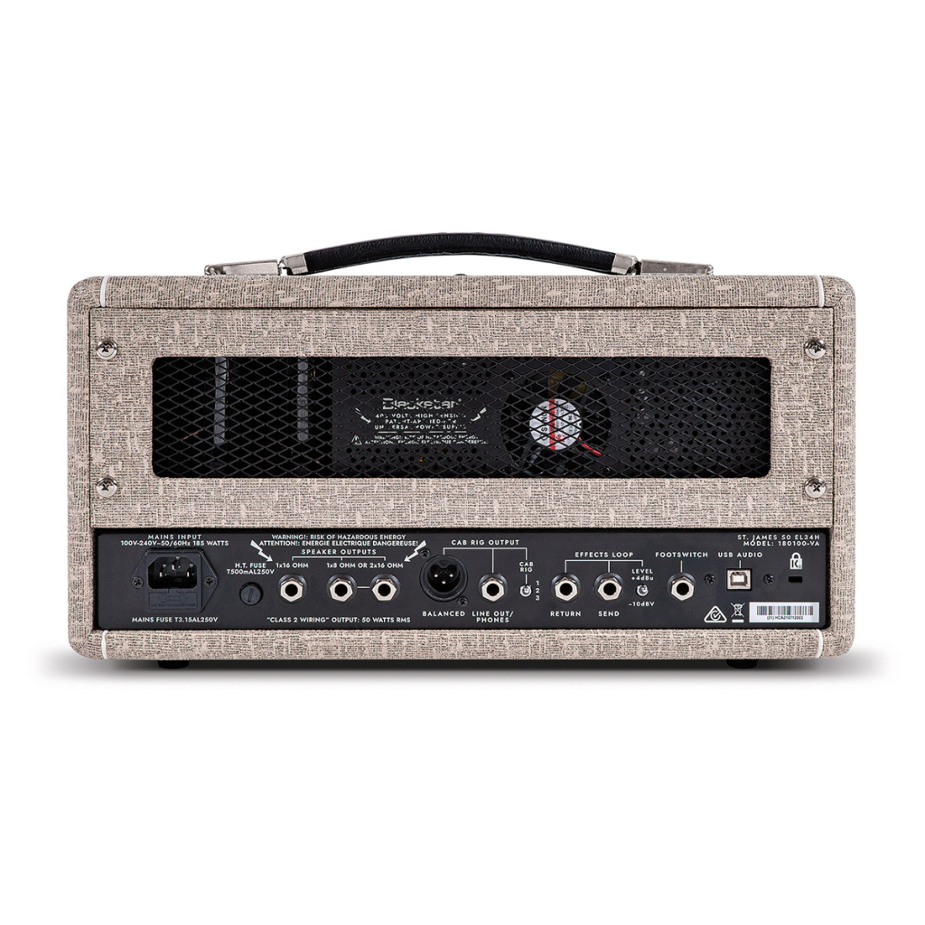 Гітарний підсилювач Blackstar St. James 50 EL34 Head (301032)