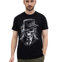 T-shirt Sol's Imperial Gentlemen's skull deep black M (11500309/395M)