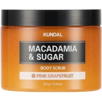 Body scrub Kundal Macadamia&Sugar Body Scrub Pink Grapefruit 550 g (8809568749039)