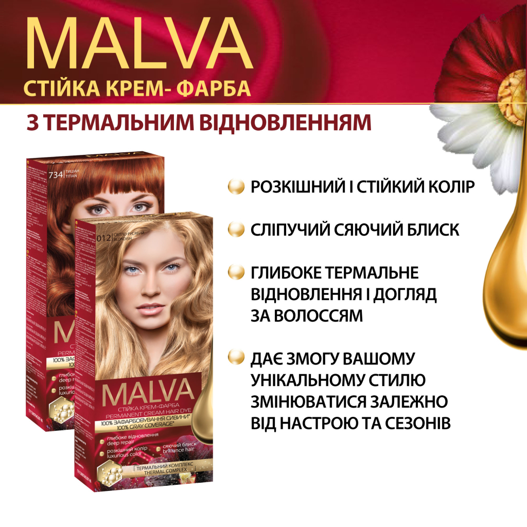 Фарба для волосся Acme Color Malva Color Revive Стійка 012 - Світло-русявий (4823115502841)