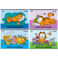 Kite Garfield drawing book, 24 sheets (GF25-242)