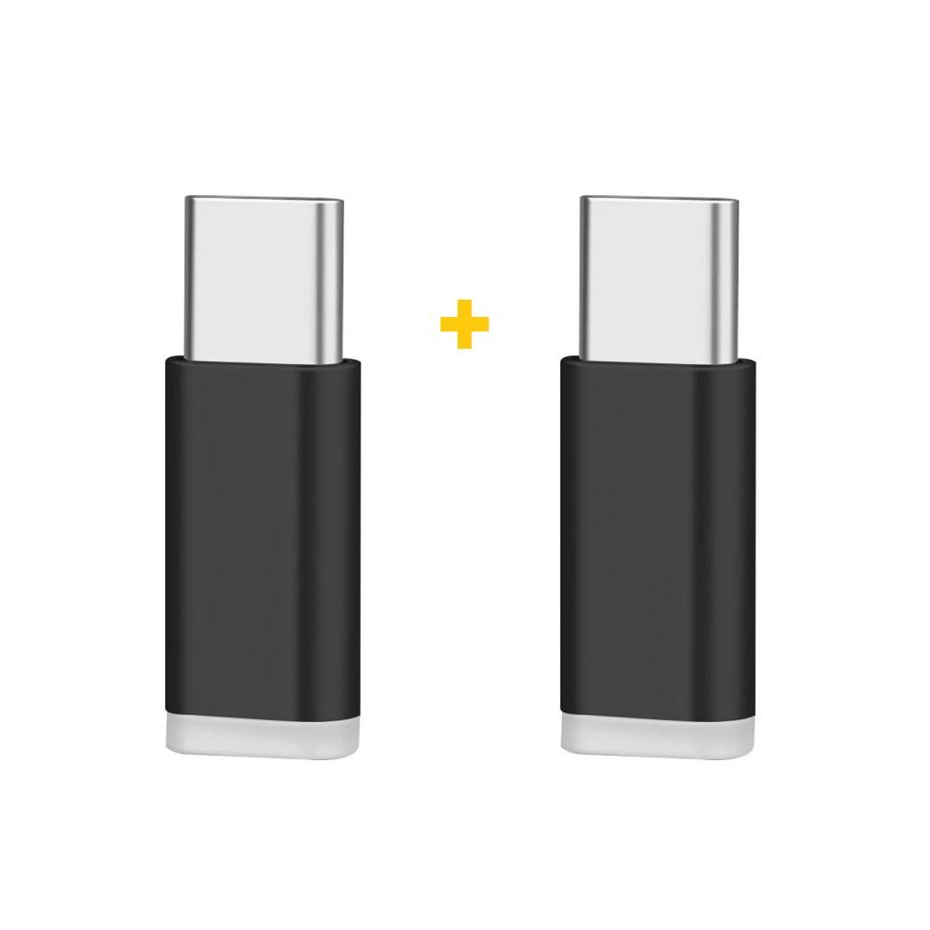 Перехідник Micro 5P F to USB-C M 2PCS black XoKo (XK-AC010-BK2) Перехідник Micro 5P F to USB-C M 2PCS black XoKo (XK-AC010-BK2)