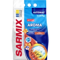 Sarmix Active Aroma washing powder for all types of washing 2.1 kg (4820268104182)