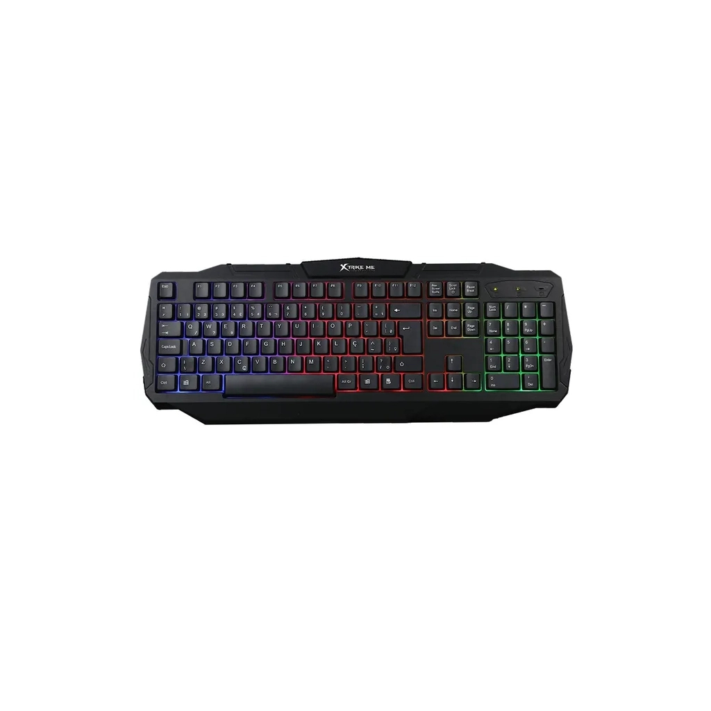 Клавіатура Xtrike ME KB-302 RGB Black (KB-302) Клавіатура Xtrike ME KB-302 RGB Black (KB-302)