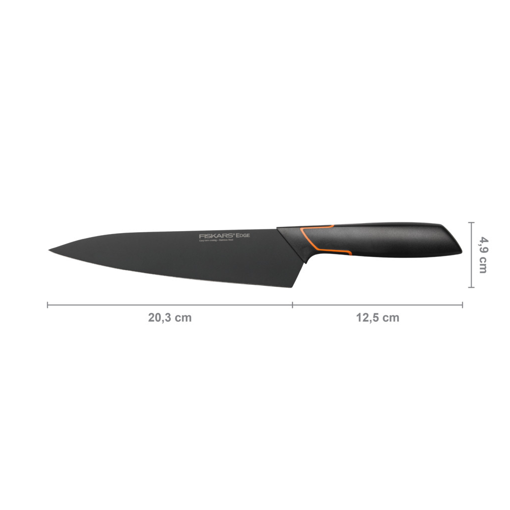 Кухонний ніж Fiskars Edge шеф 19 см (1003094)