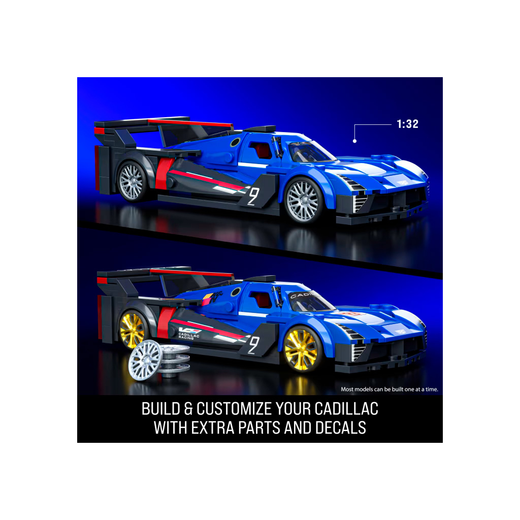 Машина Hot Wheels Brick Shop Speed Cadillac Project GTP Hypercar 236 деталей (JFR89) Машина Hot Wheels Brick Shop Speed Cadillac Project GTP Hypercar 236 деталей (JFR89)