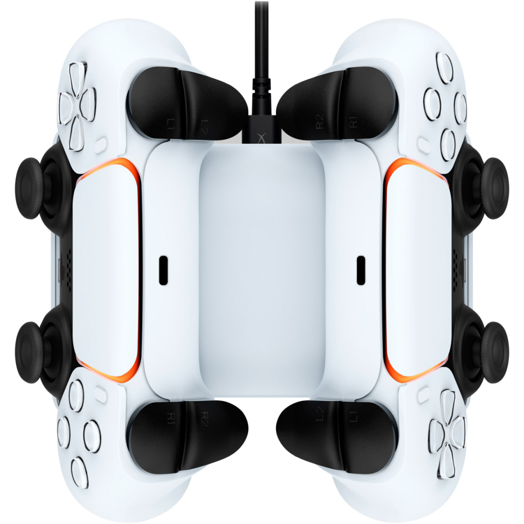 Зарядний пристрій HyperX ChargePlay Duo для PS5 DualSense White (51P68AA) Зарядний пристрій HyperX ChargePlay Duo для PS5 DualSense White (51P68AA)