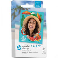 Фотопапір HP Zink 3.5x4.25" Sprocket, glossy, self-adhesive, 20sh (HPIZ3X420)