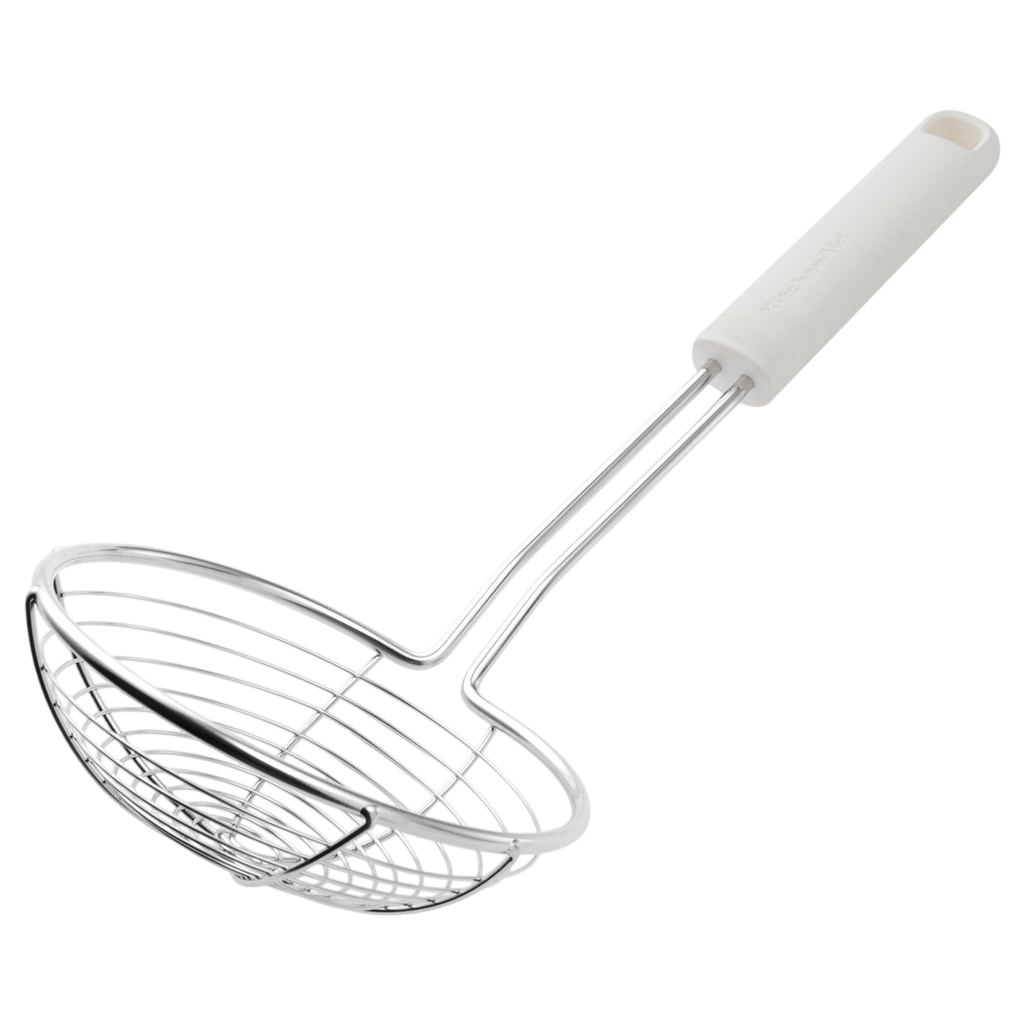 Шумовка KitchenAid Classic 35,5 см білий (KHA010OHPNG)