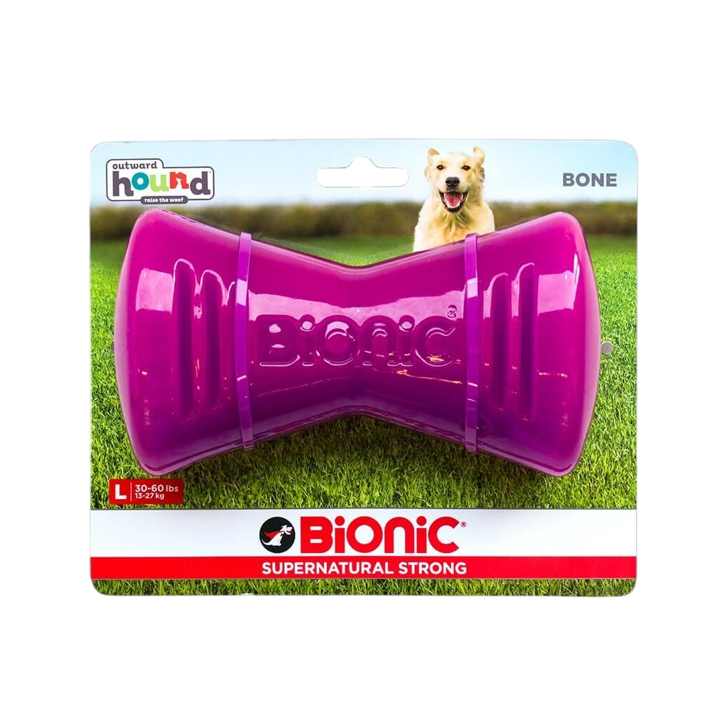 Іграшка для собак Bionic Кістка фіолетова 14.7 см (0700603300964)