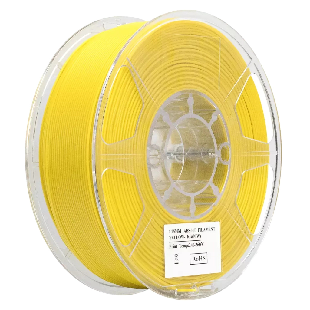 Пластик для 3D-принтера eSUN EABS-HT 1,75mm 1kg YELLOW (EABS-HT-P175Y1)