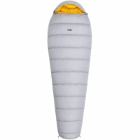 Sleeping bag Tribe Down 800 Long down gray left (T-CH-0010-grey-L)