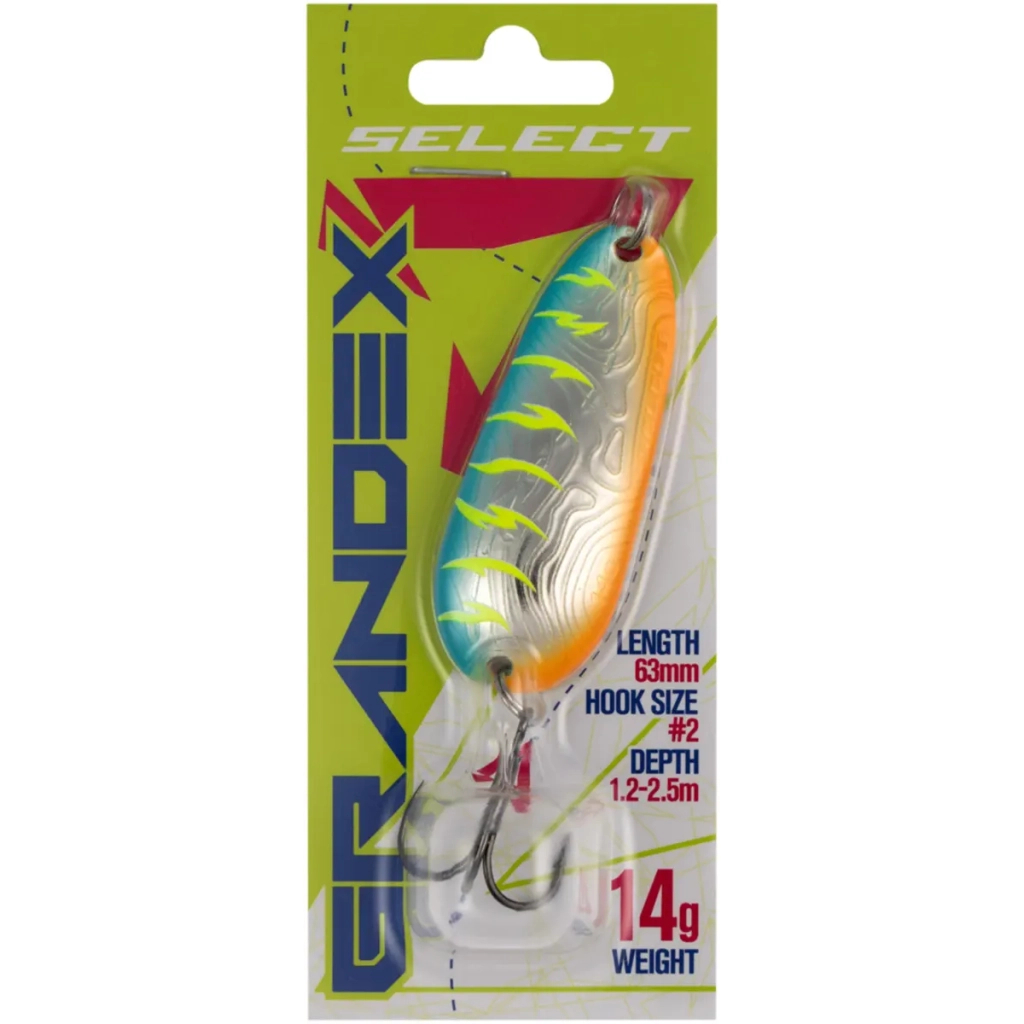 Блешня Select Grandex 14.0g 63mm 15 (1870.77.56) Блешня Select Grandex 14.0g 63mm 15 (1870.77.56)
