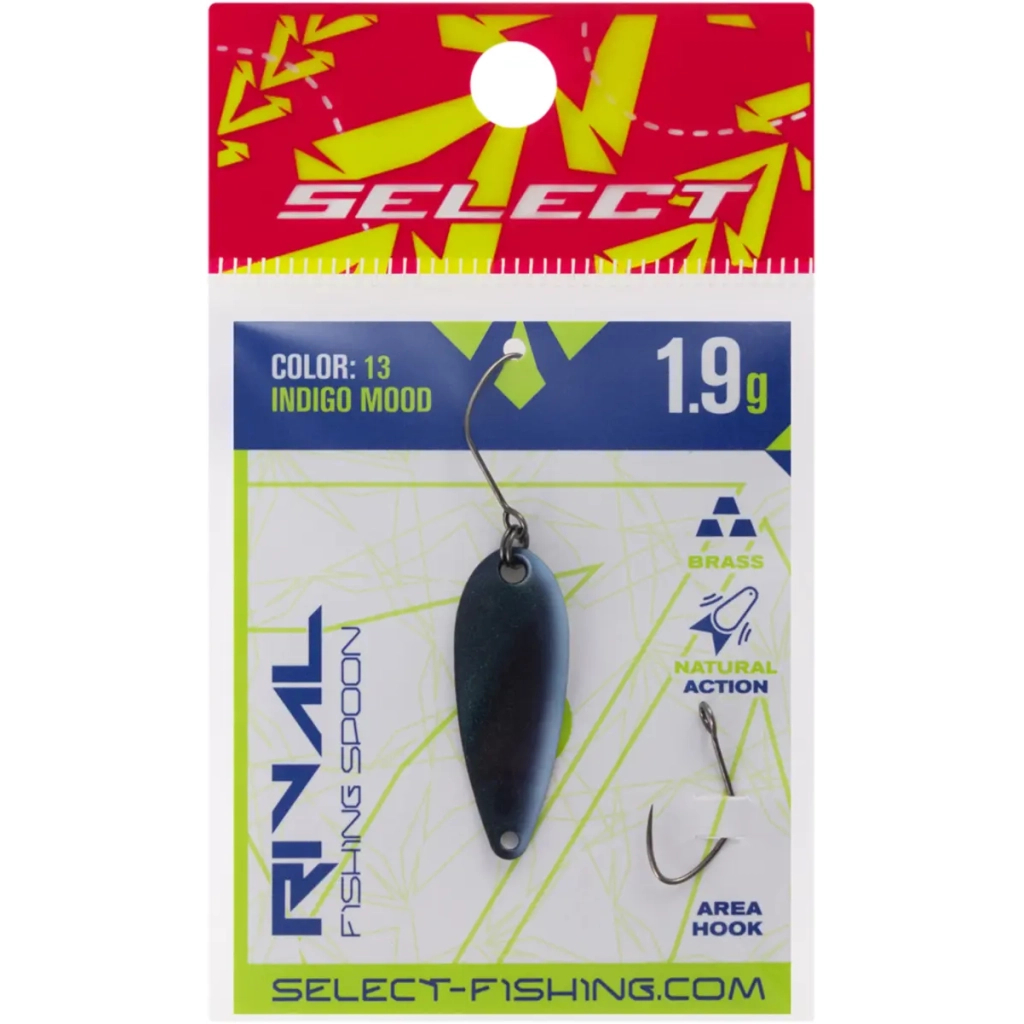 Блешня Select Rival 1.9g 30mm 13 Indigo Mood (1870.79.92) Блешня Select Rival 1.9g 30mm 13 Indigo Mood (1870.79.92)