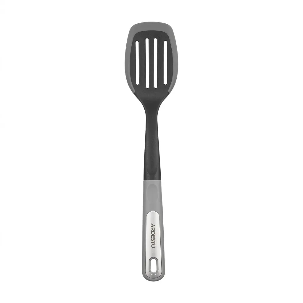 Шумовка ARDESTO Gemini, 34см, пластик, силікон, сірий, чорний (AR2124G) Шумовка ARDESTO Gemini, 34см, пластик, силікон, сірий, чорний (AR2124G)