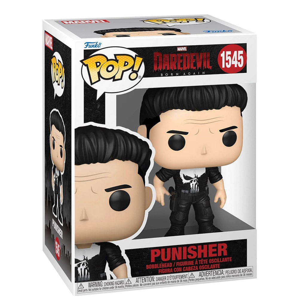 Фігурка Funko Pop серії Шибайголова: Народжений наново - Каратель (75863) Фігурка Funko Pop серії Шибайголова: Народжений наново - Каратель (75863)