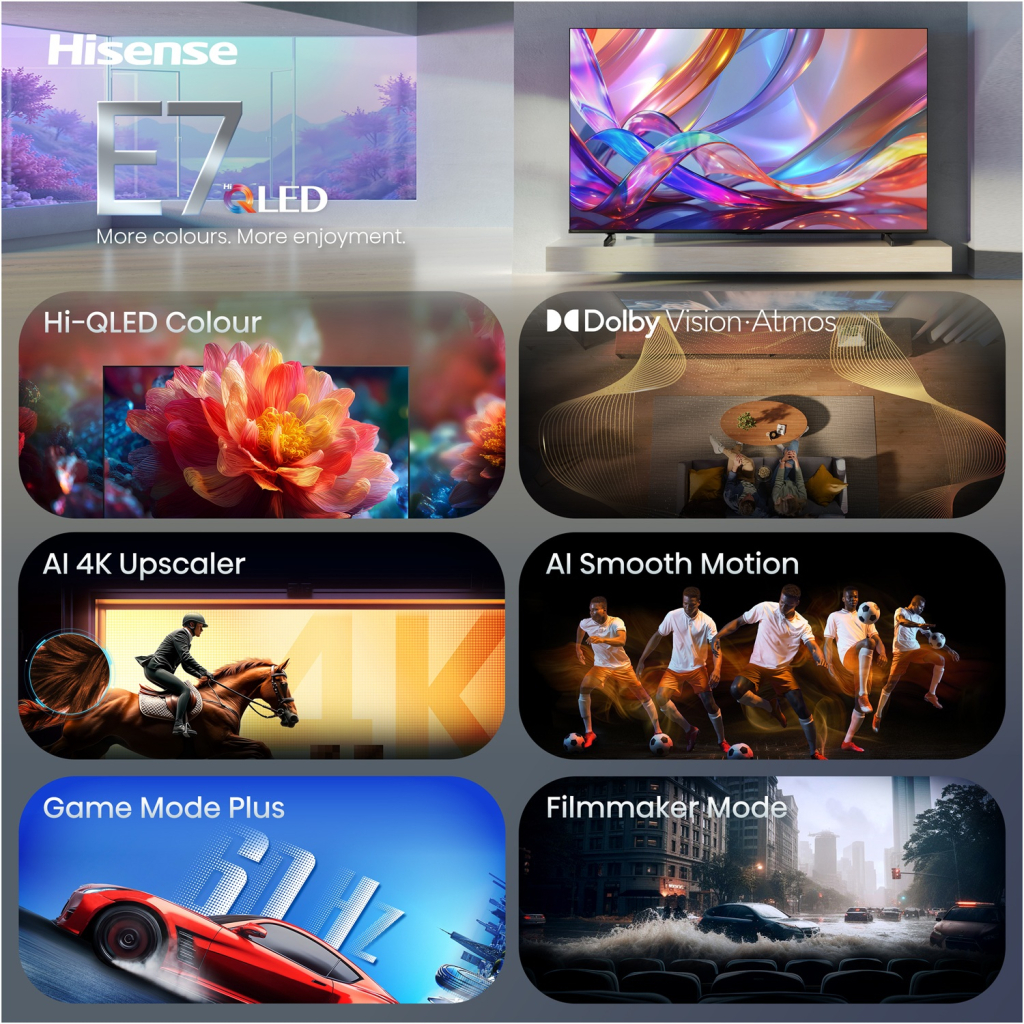 Телевізор Hisense 50E7S Телевізор Hisense 50E7S