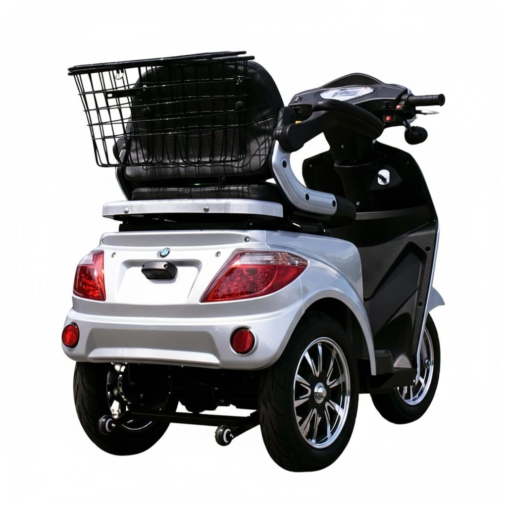 Електроскутер VISTA-2 (T408-2) 1000Вт 60В 20Агод, Silver (303290) Електроскутер VISTA-2 (T408-2) 1000Вт 60В 20Агод, Silver (303290)