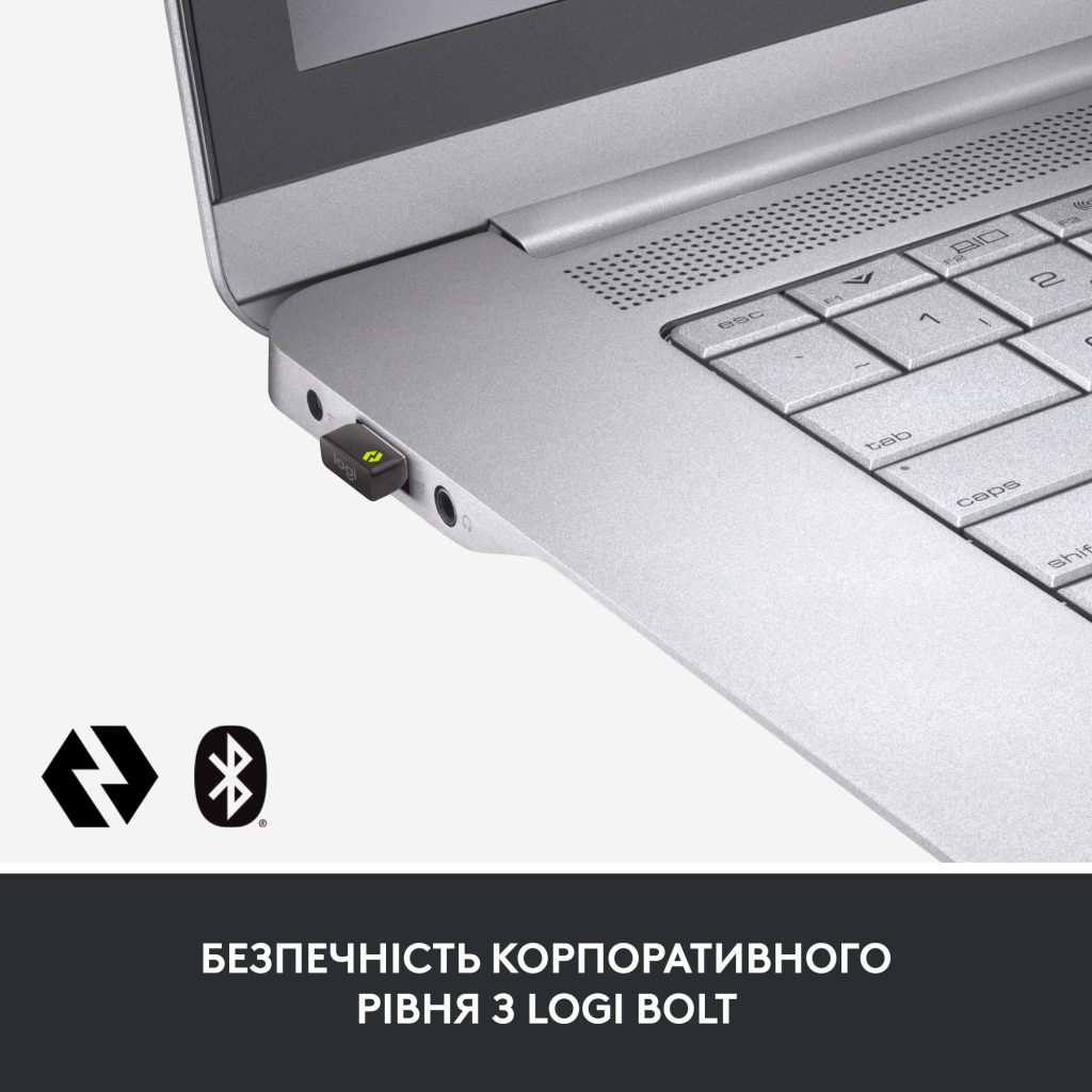 Комплект Logitech MX Keys for Business UA Graphite + Desk Mat Studio Series Mid Grey (MX920-010933)
