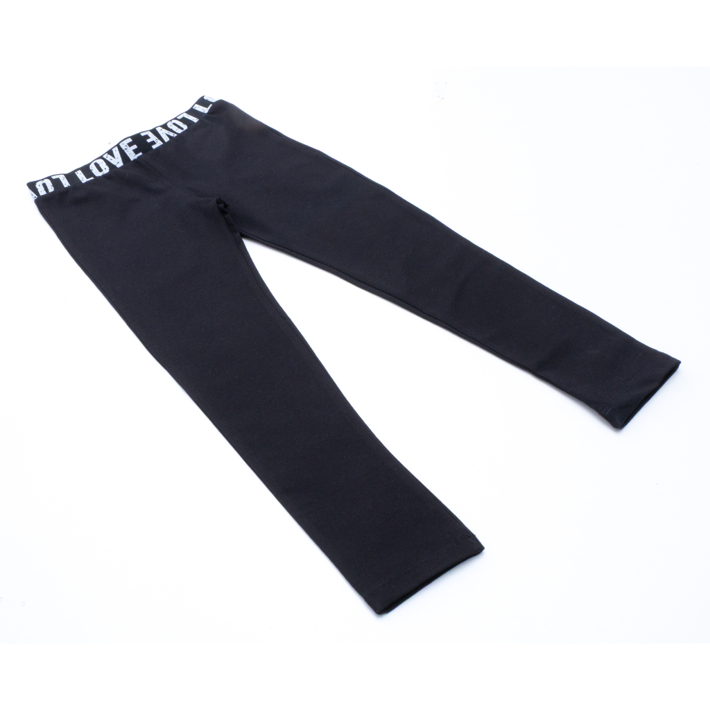 Лосини дитячі Breeze трикотажні (10496-140G-black) Лосини дитячі Breeze трикотажні (10496-140G-black)