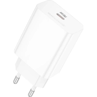 Зарядний пристрій BOROFONE BA21A USB-C PD20W white (6941991111402)