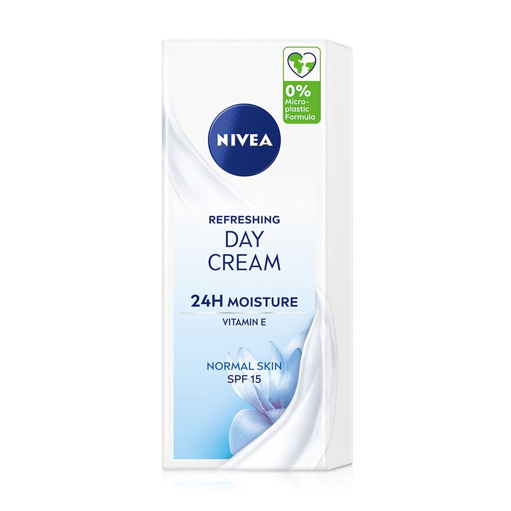 Крем для обличчя Nivea Refreshing 24H Moisture Day Cream SPF15 50 мл (9005800227092)