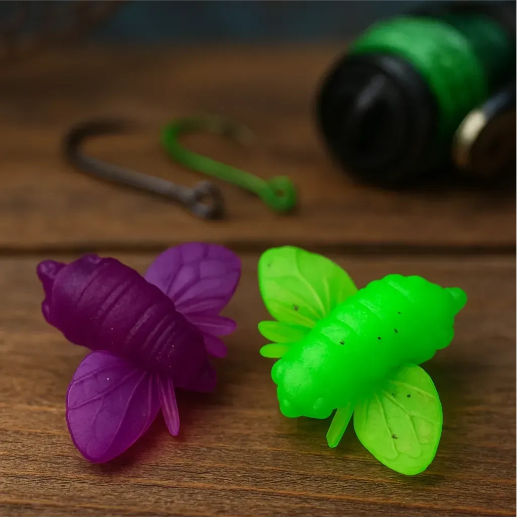 Силікон рибальський Reflex Жук Color mix 2шт Фіолетово-салатовий (7407000002738) Силікон рибальський Reflex Жук Color mix 2шт Фіолетово-салатовий (7407000002738)