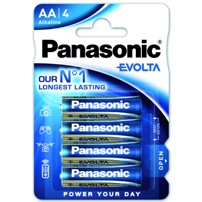 Battery PANASONIC LR06 PANASONIC Evolta * 4 (LR6EGE/4BP)