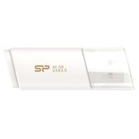 USB флеш накопичувач Silicon Power 64GB Blaze B06 White USB 3.0 (SP064GBUF3B06V1W)