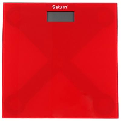 Floor scales Saturn ST-PS0294 Red