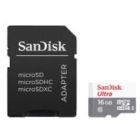 Карта пам'яті SanDisk 16GB microSD class 10 UHS-I Ultra (SDSQUNB-016G-GN3MA)