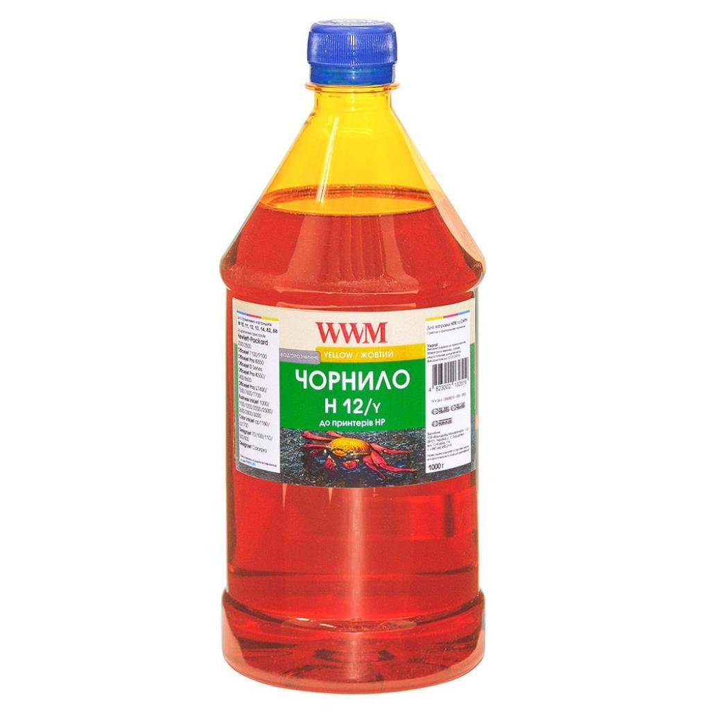 Чорнило WWM HP №10/11/82 1000г Yellow (H12/Y-4) Чорнило WWM HP №10/11/82 1000г Yellow (H12/Y-4)