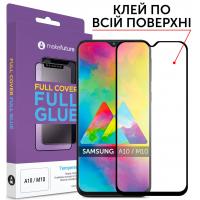 Скло захисне MakeFuture для Samsung A10 (A105) Black Full Cover Full Glue (MGF-SA105)