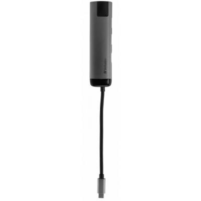 Hub Verbatim USB-C to U3.1G1/U3.0x2/HDMI/RJ45 (49141)