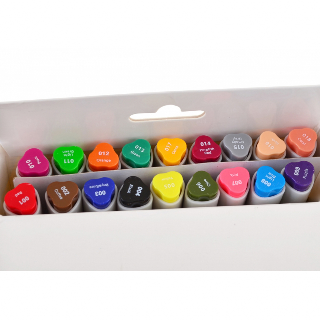 Художній маркер Santi набір двосторонніх sketch 18 шт (390527) Художній маркер Santi набір двосторонніх sketch 18 шт (390527)