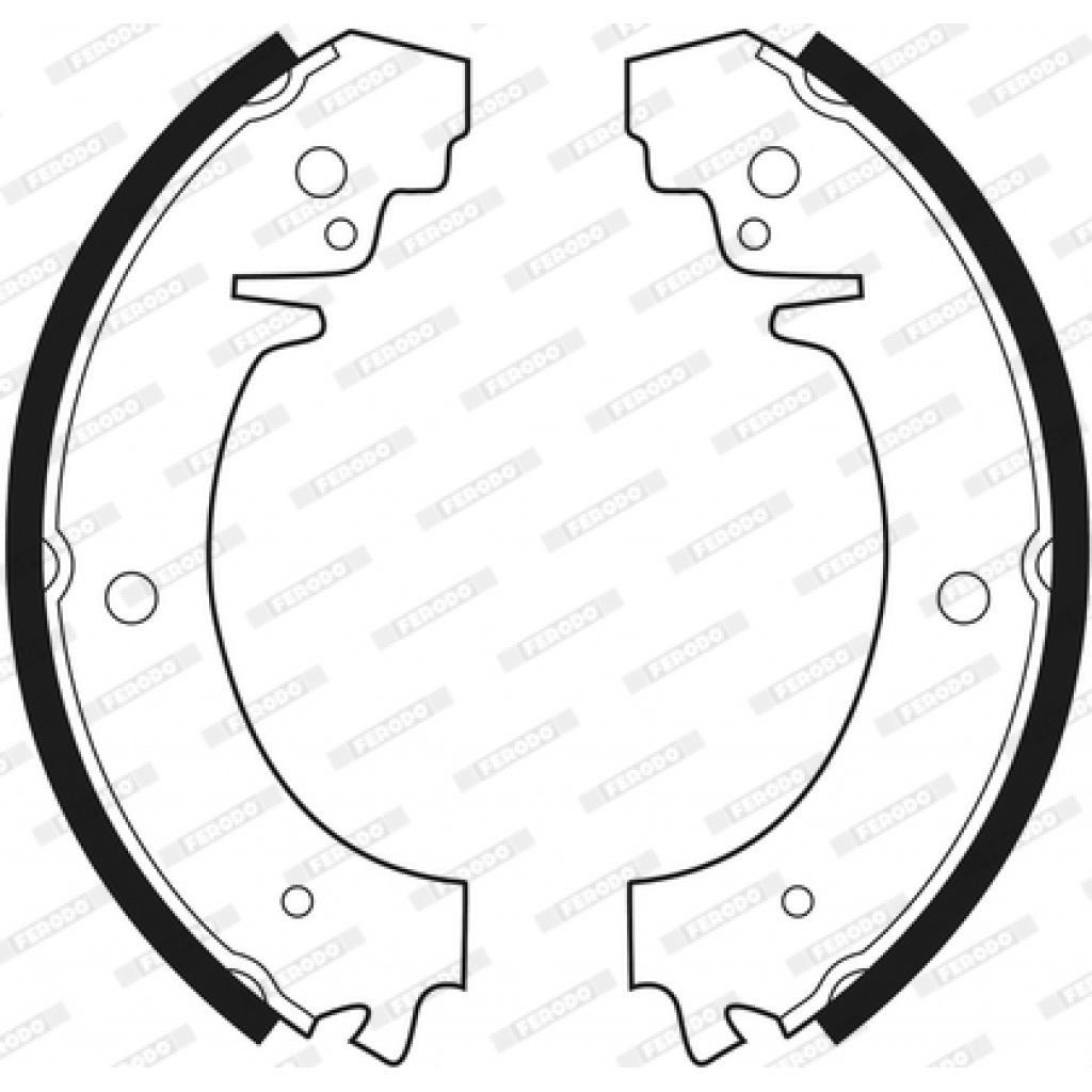 Гальмівні колодки FERODO FSB59 Гальмівні колодки FERODO FSB59