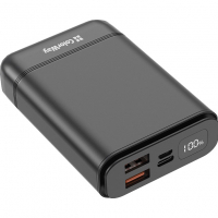 Батарея універсальна ColorWay 10 000 mAh Compact (USB QC3.0 + USB-C Power Delivery 18W) Bl (CW-PB100LPJ3BK-PDD)