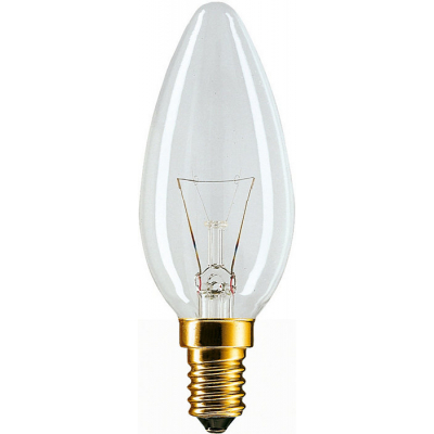 Bulb Philips Stan 40W E14 230V B35 CL 1CT/10X10F (926000006897)