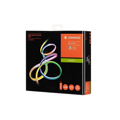 Світлодіодна стрічка LEDVANCE NEON DIGITAL FLEX RGB LEDVANCE 5M 1 Силікон 30000 23,00 180 (4058075504769)