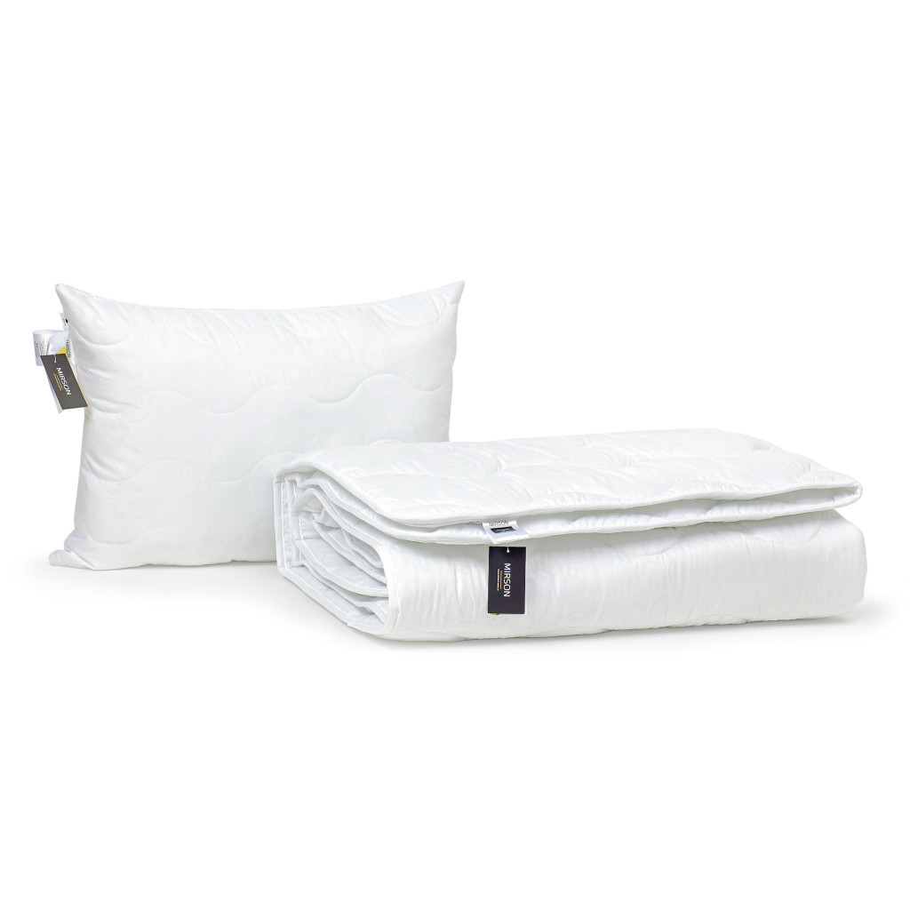 Ковдра MirSon Набір Евкаліптовий №1699 Eco Light White Ковдра 220 * 240 + (2200002655989)