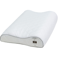 MirSon orthopedic pillow 6041 Steep Line Silver Aero 58x40x10.5 (2200003261646)