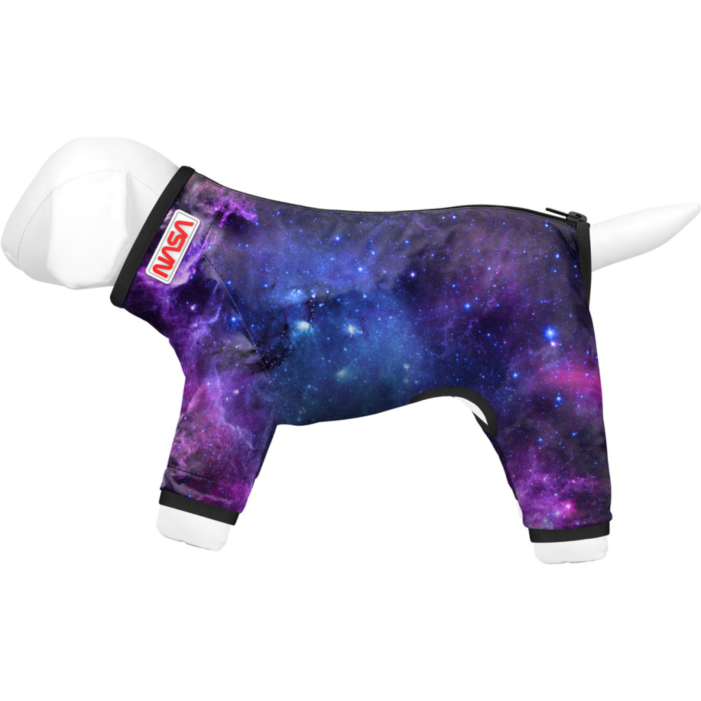 Дощовик для тварин Collar WAUDOG Clothes "NASA21" S30 В 57-59 см, С 44-46 см (5331-0148)