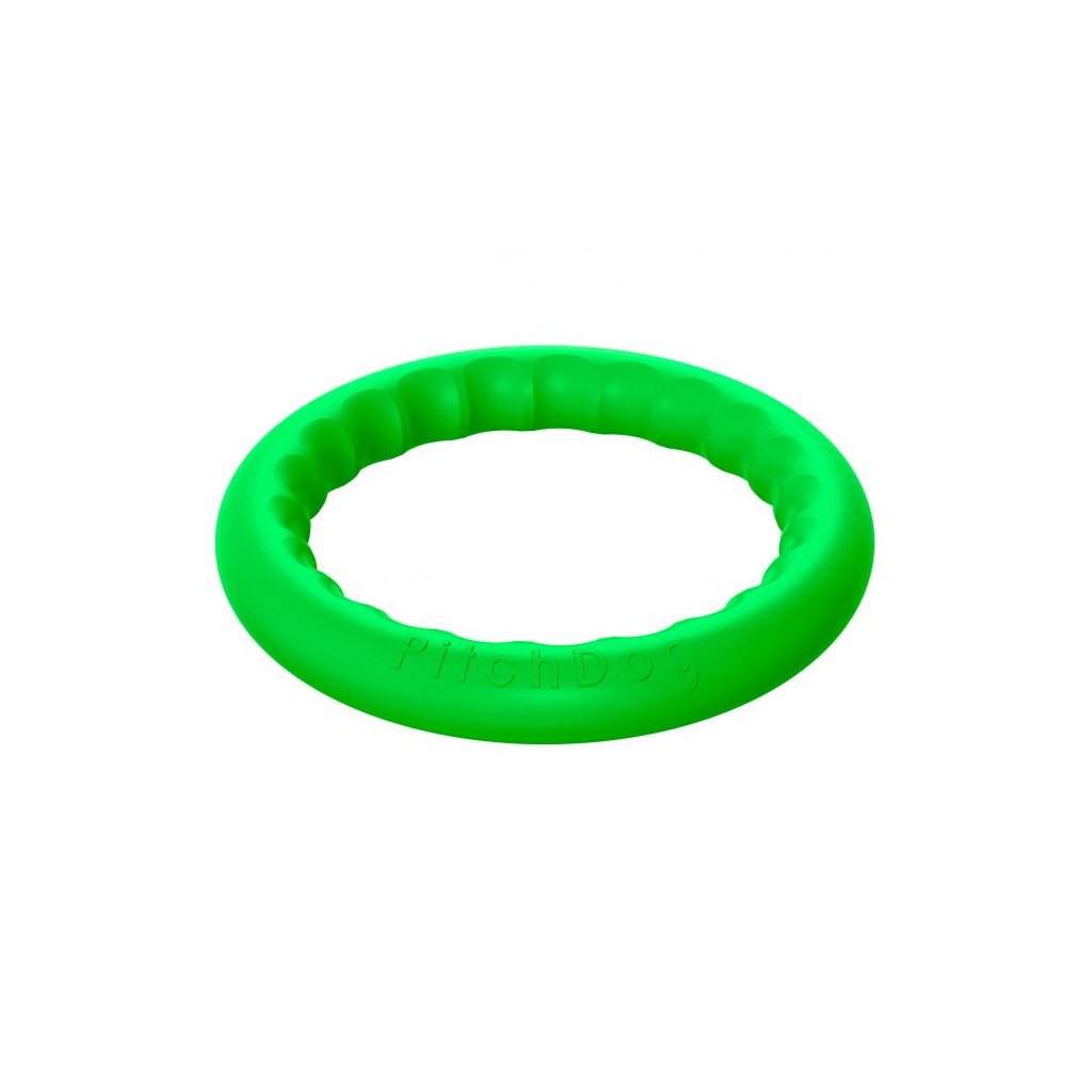 Іграшка для собак Collar PitchDog Кільце для апортування 28 см салатове (62385)