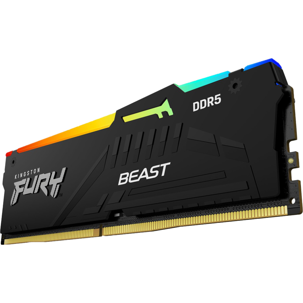 Модуль пам'яті для комп'ютера DDR5 32GB 5600 MHz Beast RGB XMP Kingston Fury (ex.HyperX) (KF556C40BBA-32) Модуль пам'яті для комп'ютера DDR5 32GB 5600 MHz Beast RGB XMP Kingston Fury (ex.HyperX) (KF556C40BBA-32)