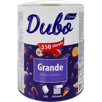 Paper towels Divo Premio Grande 2 layers 350 tears 1 roll (4820003837580)