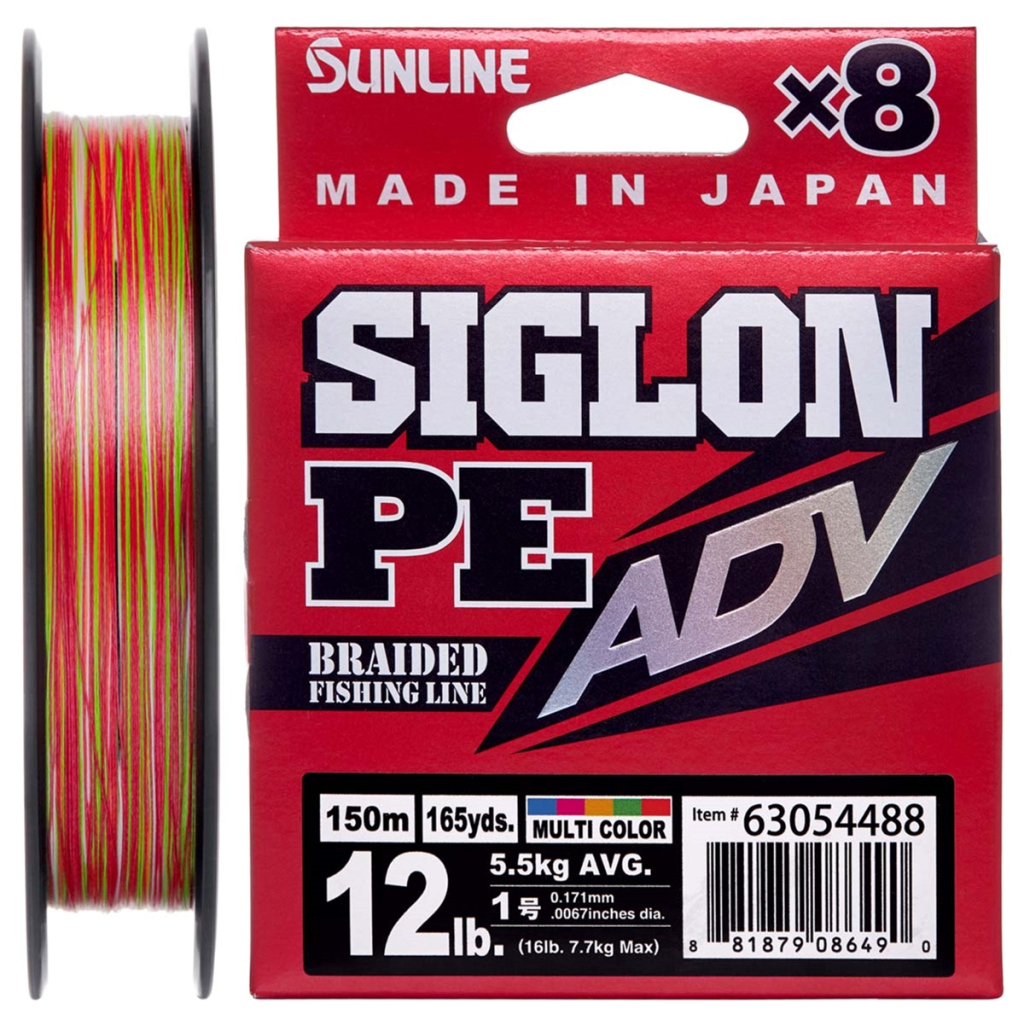 Шнур Sunline Siglon PE ADV х8 150m 1.5/0.209mm 18lb/8.2kg Multi Color (1658.10.84) Шнур Sunline Siglon PE ADV х8 150m 1.5/0.209mm 18lb/8.2kg Multi Color (1658.10.84)