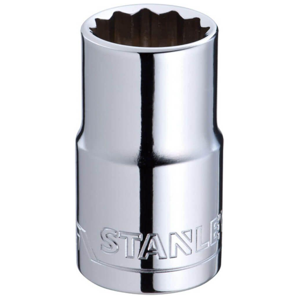 Головка торцева Stanley 1/2" х 18мм, з дванадцятигранним профілем, метрична (4-88-790)