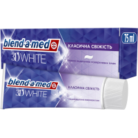 Toothpaste Blend-a-med 3D White Classic freshness 75 ml (8006540792971)