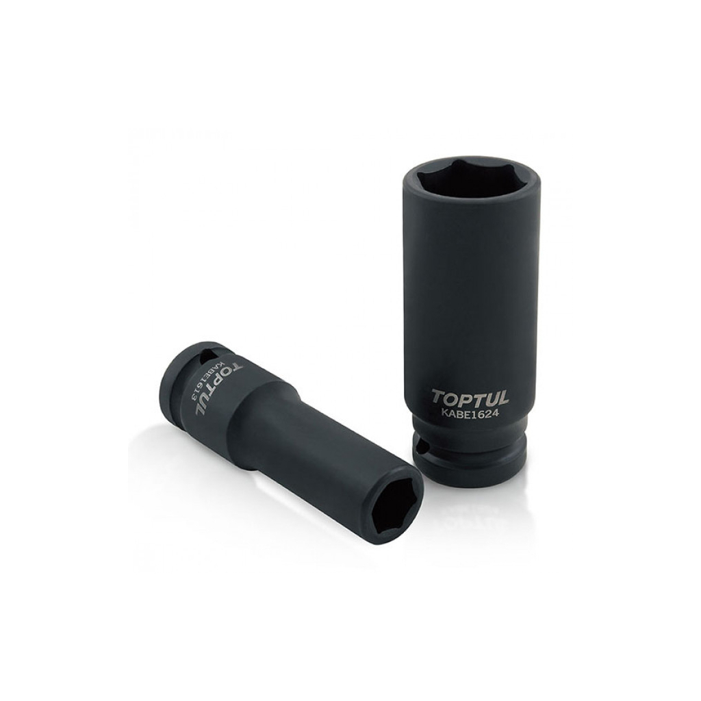 Головка торцева Toptul 1/2" 19мм ударна довга (KABE1619)
