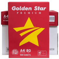 Папір Golden Star IK A4, 80 г, 500 арк. Premium клас С (151638)